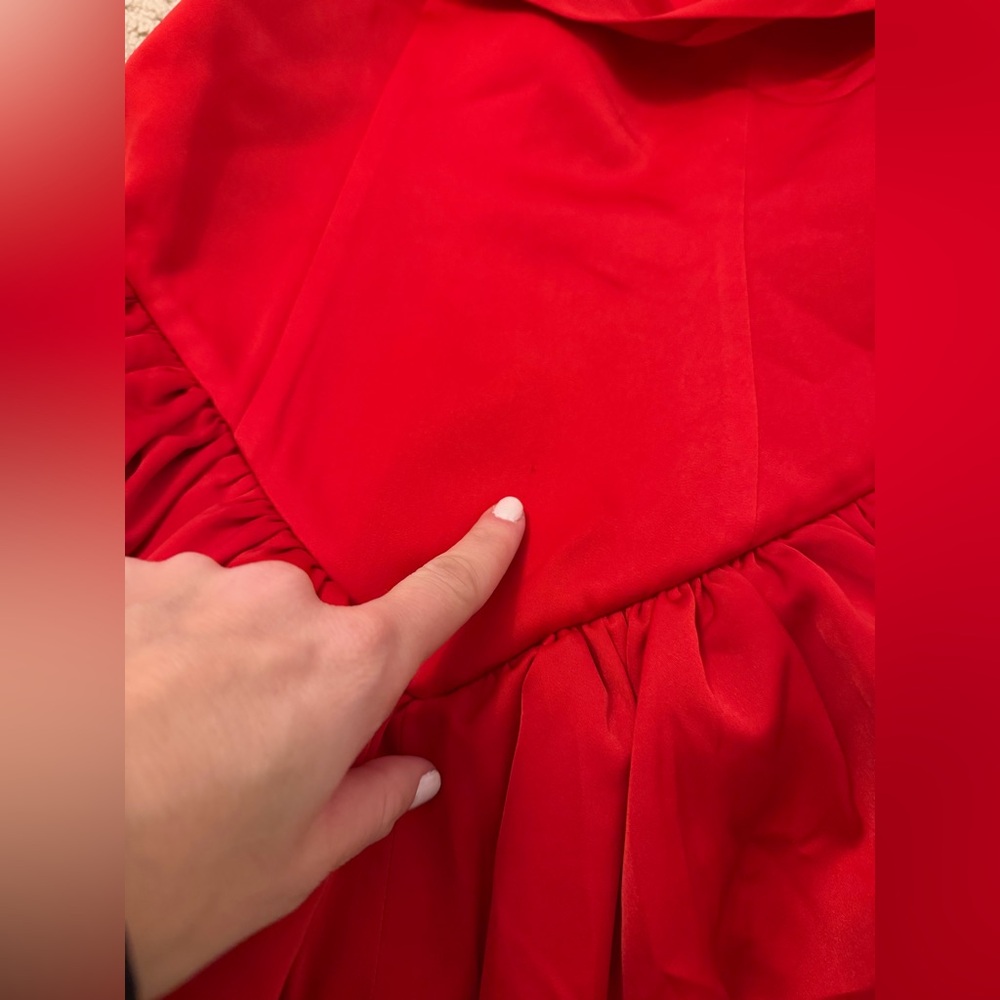 NBD Emilia Mini Dress in Red XS - Picture 9 of 13
